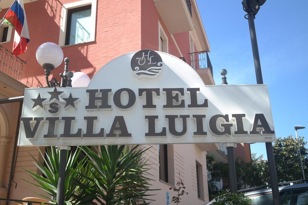 Hotel Villa Luigia Rimini Exterior foto