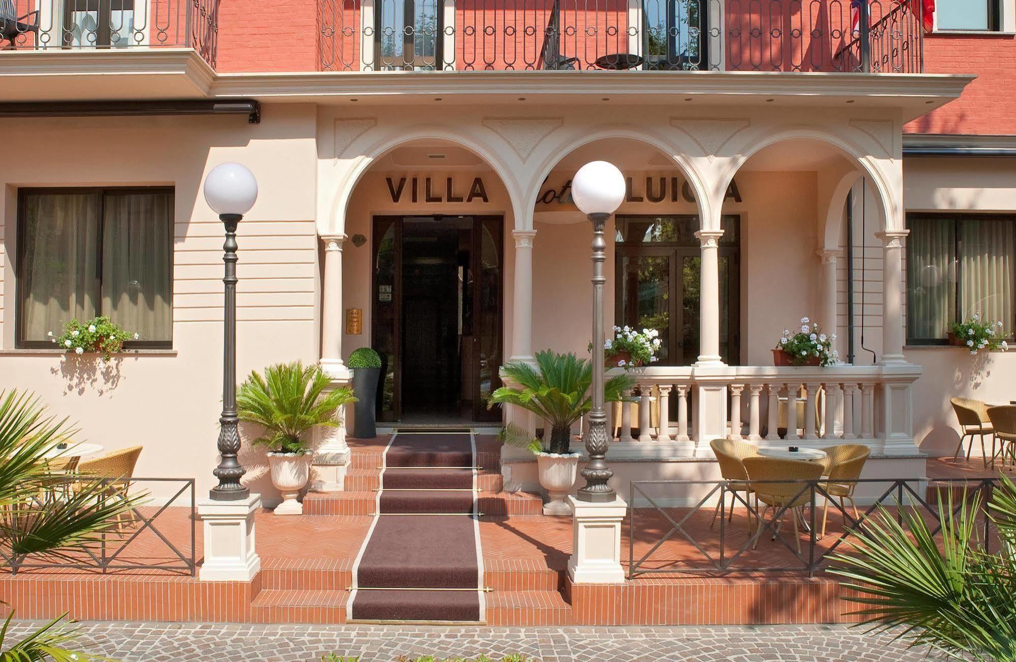 Hotel Villa Luigia Rimini Exterior foto