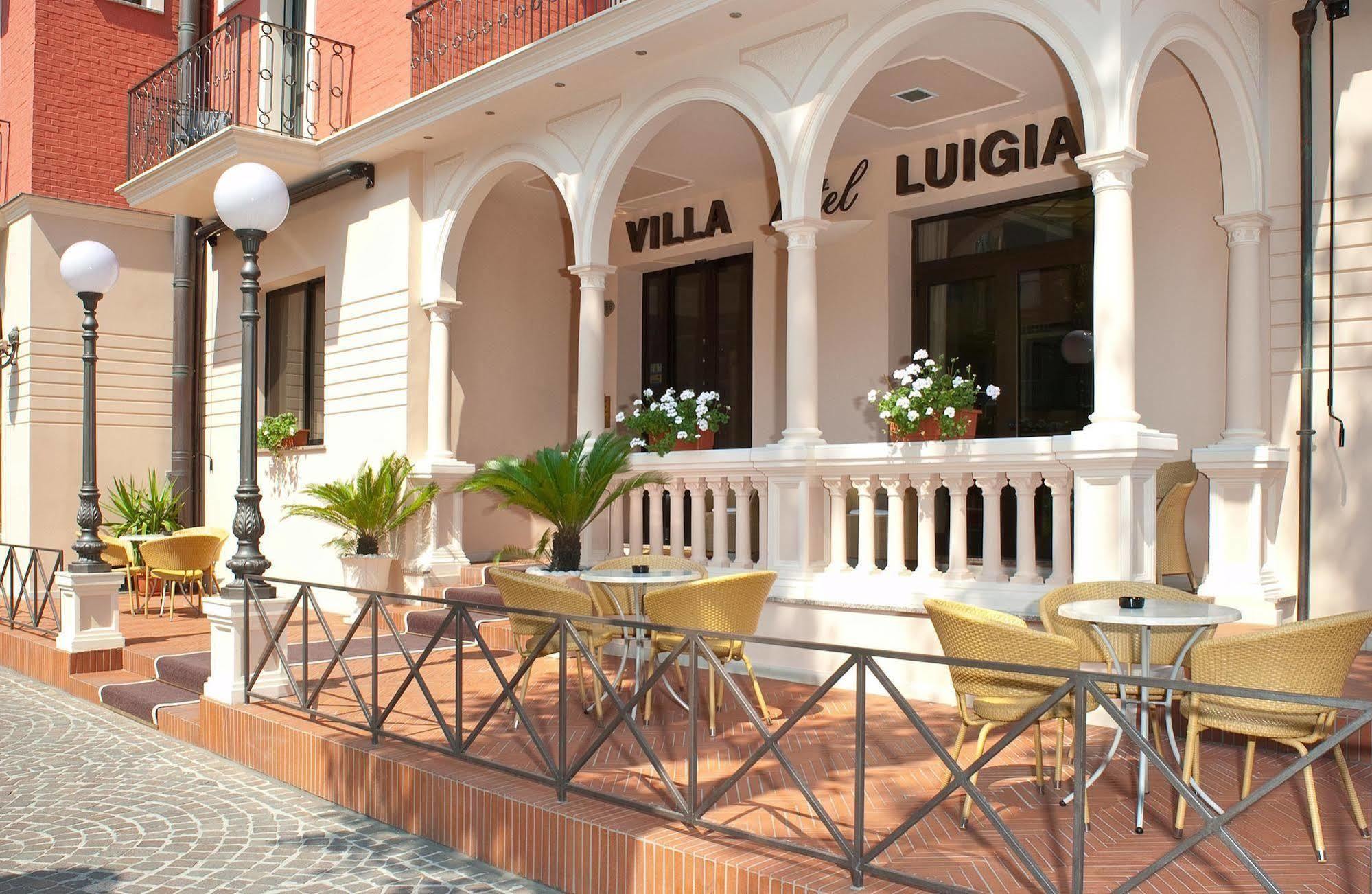 Hotel Villa Luigia Rimini Exterior foto